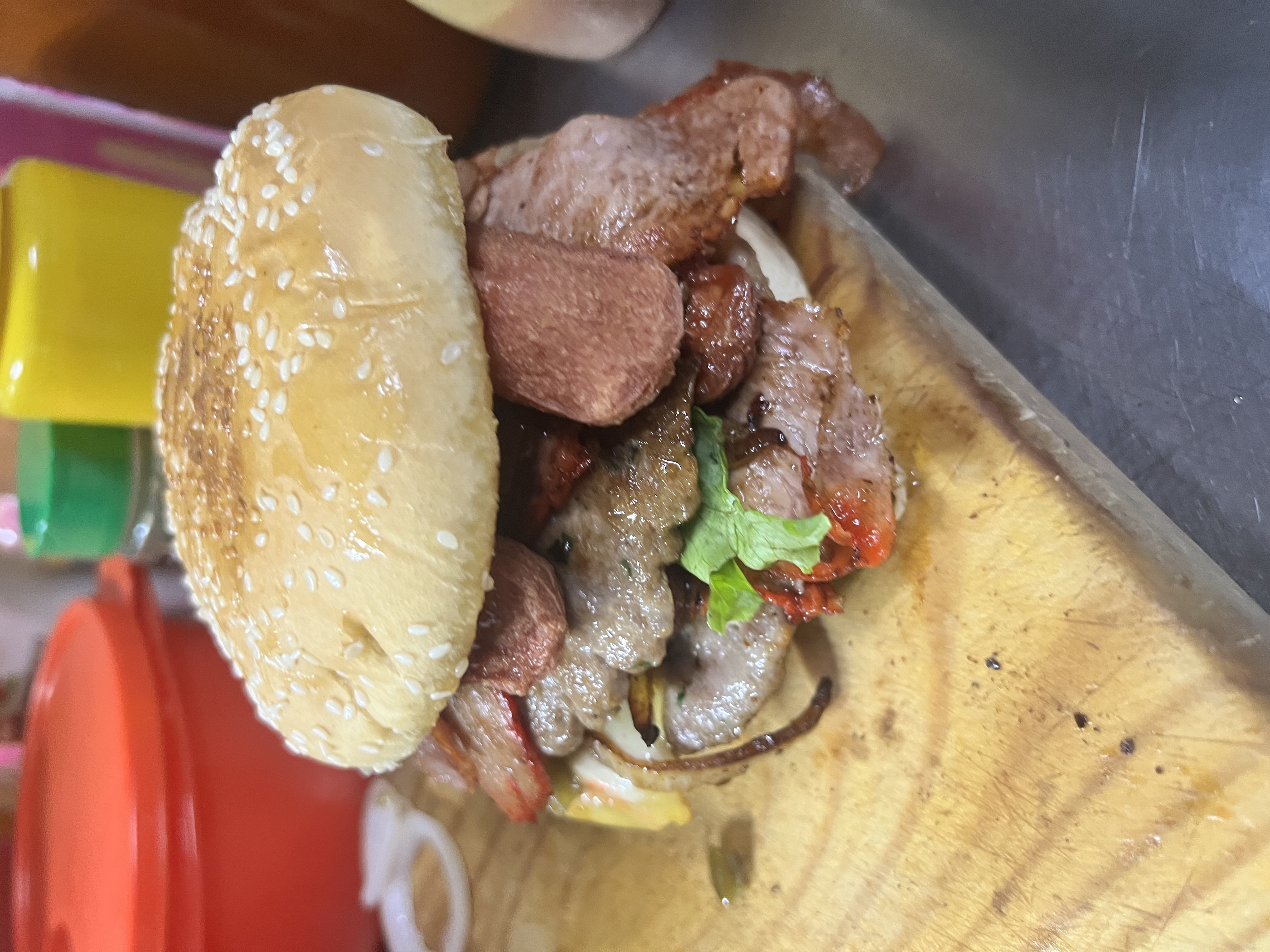Hamburguesa Futbolera
